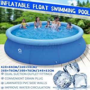 Everything you need Pools & Spas Easy Set outdoor Swimming Pool Inflatable Above Ground for Kids Family